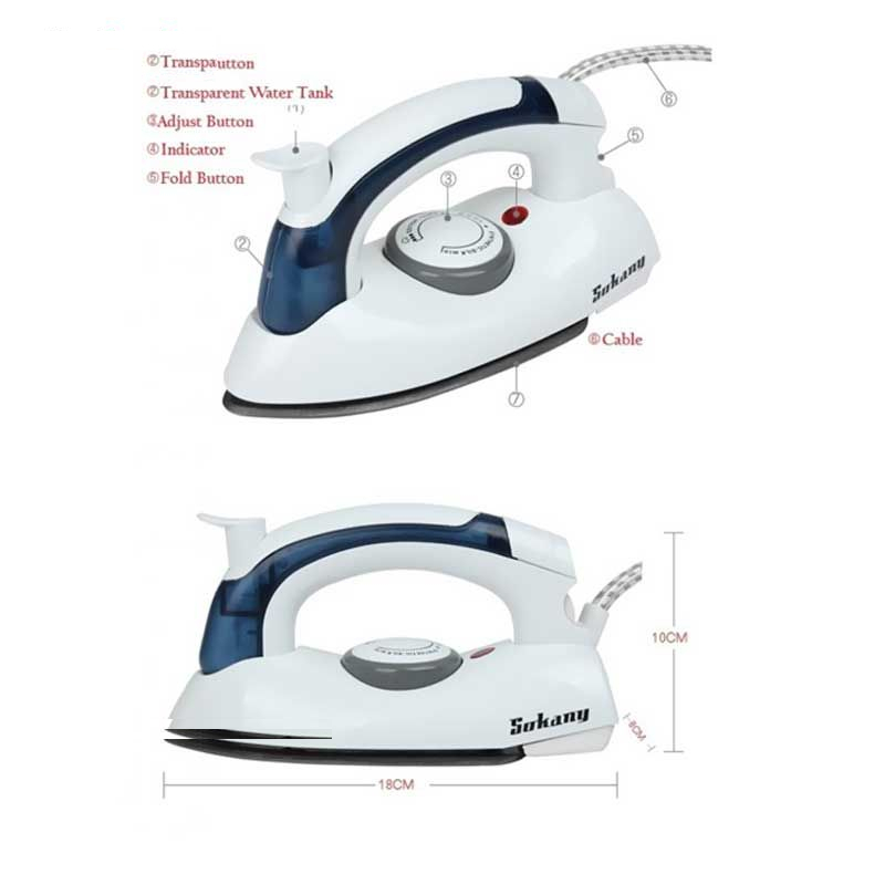اتو بخار مسافرتی سوکانی مدل 6047 کد 100000431