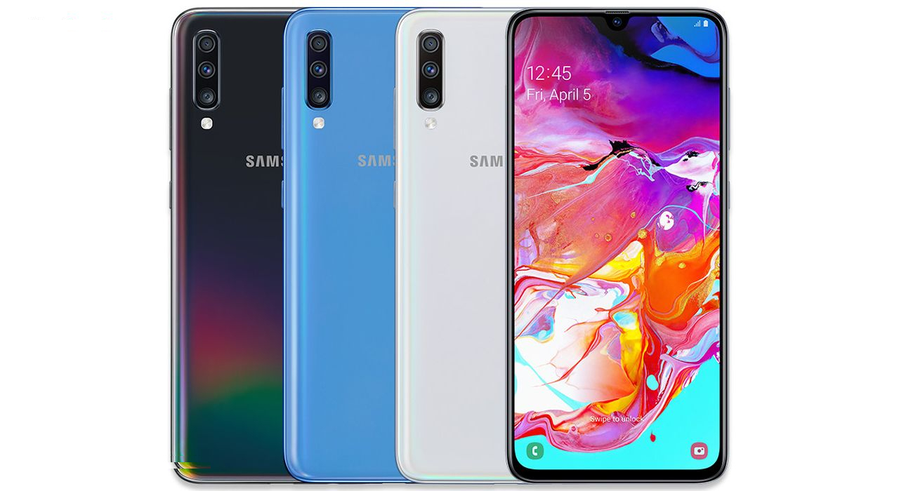 گوشی موبایل سامسونگ مدل Galaxy A70 SM-A705FN/DS دو سیم‌کارت ظرفیت 128 گیگابایت