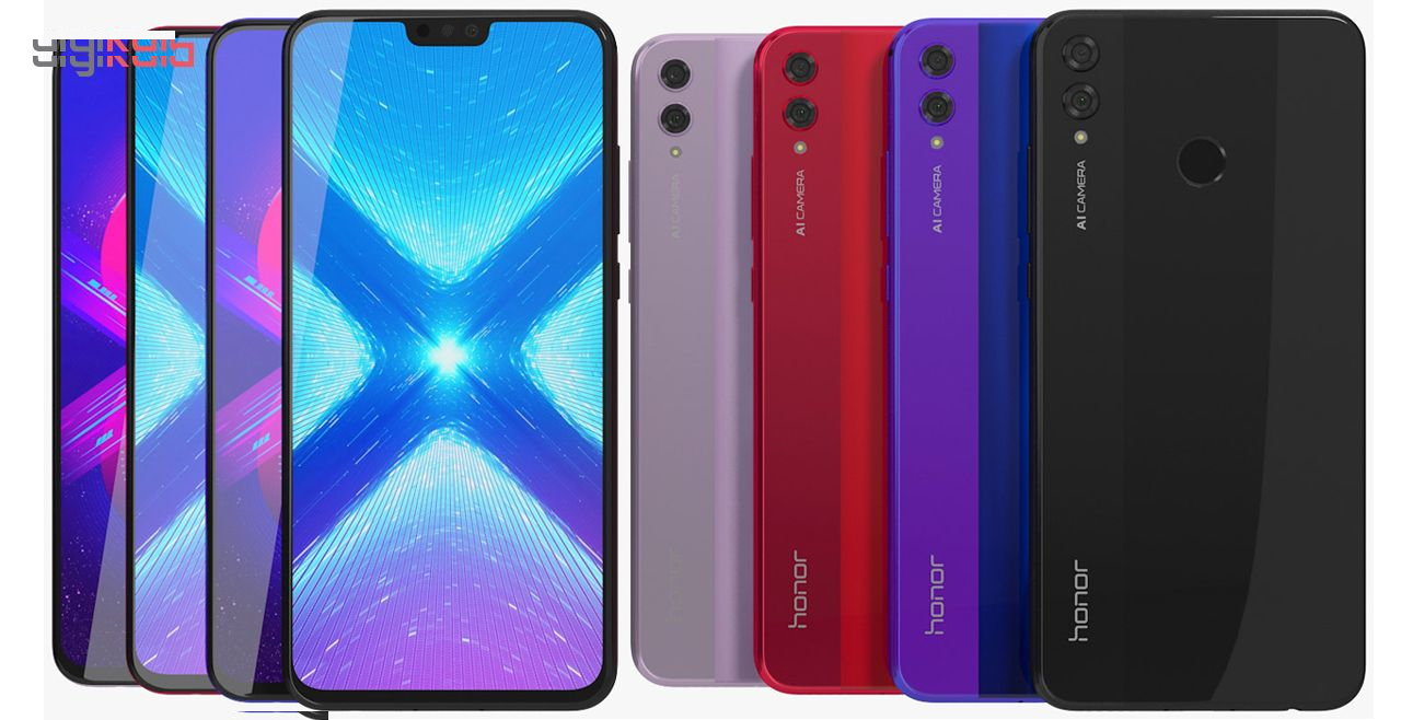 گوشی موبایل آنر مدل 8X JSN-L22 دو سیم کارت ظرفیت 128 گیگابایت