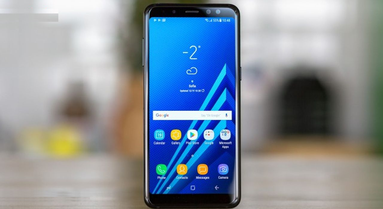 گوشی موبایل سامسونگ مدل Galaxy A8 (2018) دو سیم‌کارت
