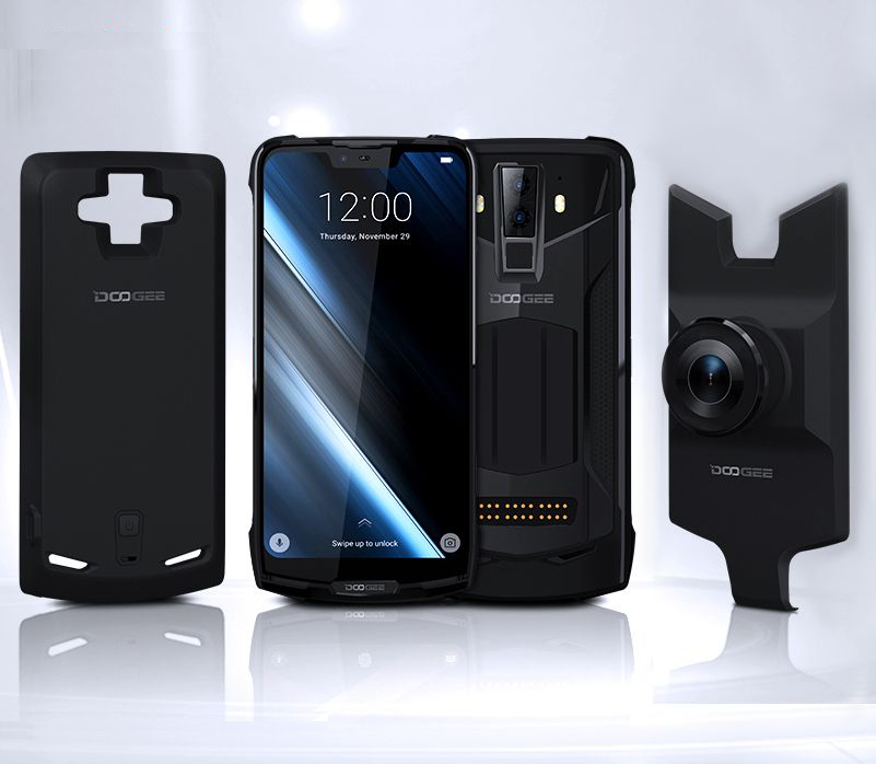 گوشی موبایل دوجی مدل S90 دو سیم کارت ظرفیت 128 گیگابایت همراه با ماژول دوربین عکاسی در شب و گیم پد و پاوربانک