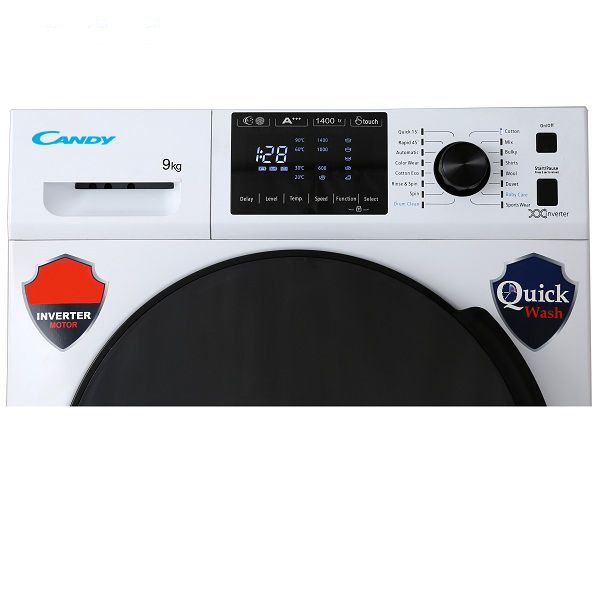 ماشین لباسشویی کندی مدل GIT 1429 ظرفیت 9 کیلوگرم