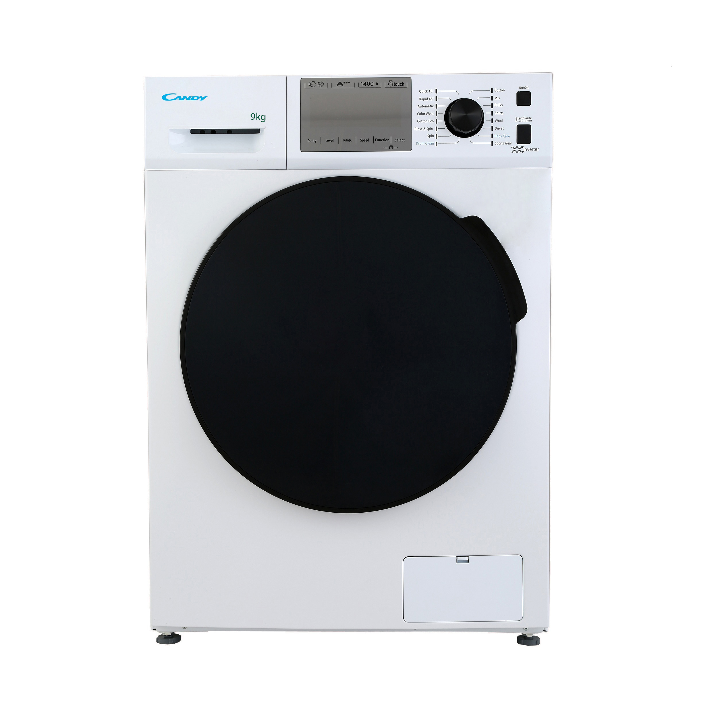 ماشین لباسشویی کندی مدل GIT 1419 ظرفیت 9 کیلوگرم