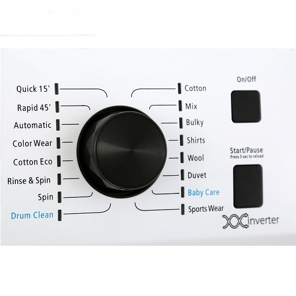 ماشین لباسشویی زیرووات مدل ZWT 8014 ظرفیت 8 کیلوگرم