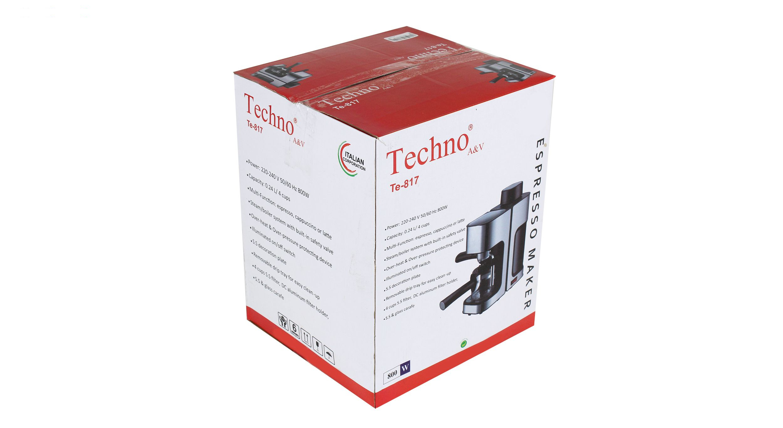 اسپرسو ساز تکنو مدل Te-817