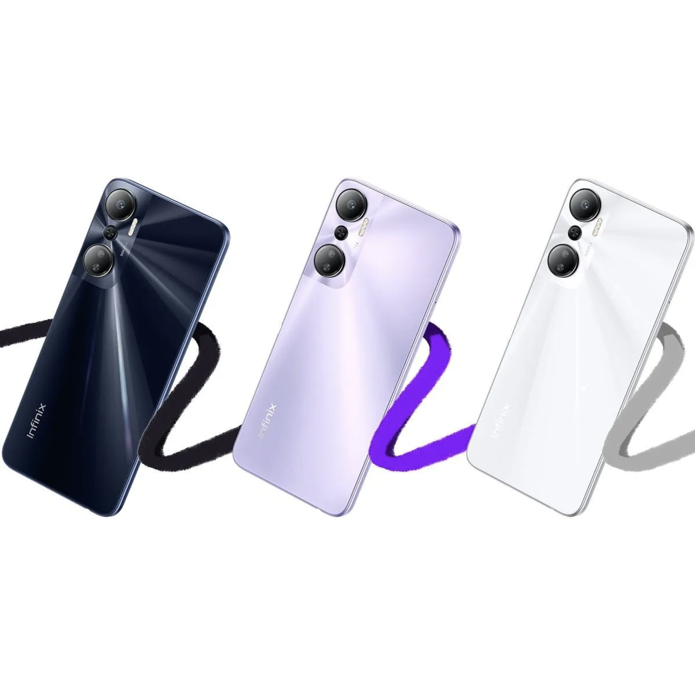 گوشی موبایل اینفینیکس مدل Hot 20 دو سیم‌ کارت ظرفیت 128 گیگابایت و رم 6 گیگابایت به همراه کارت هدیه 100 هزار تومانی