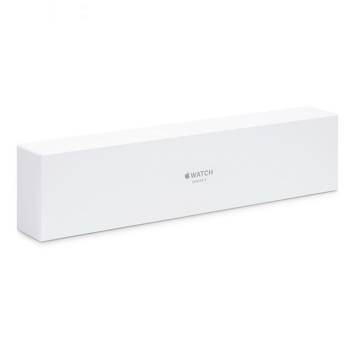 ساعت هوشمند اپل واچ سری 3 جی پی اس مدل 38mm Aluminum Case with Black Sport Silicon Band