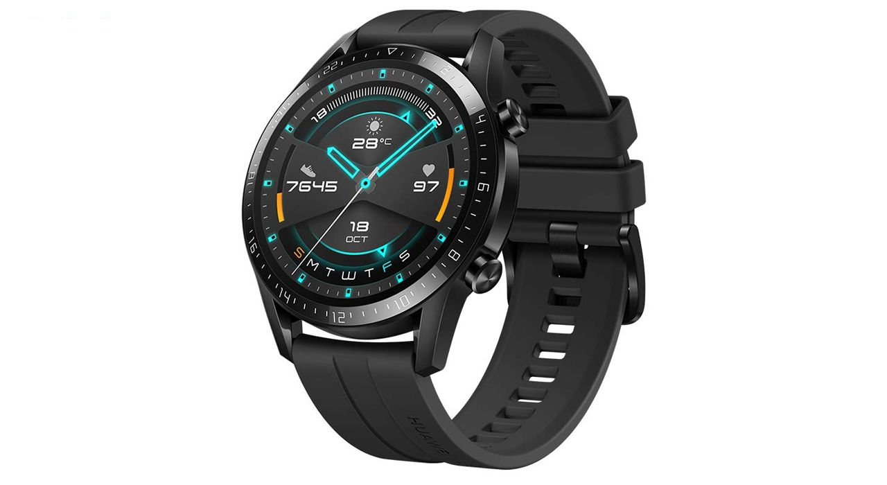 ساعت هوشمند هوآوی مدل WATCH GT 2 LTN-B19 46 mm بند لاستیکی