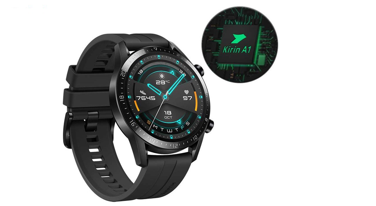 ساعت هوشمند هوآوی مدل WATCH GT 2 LTN-B19 46 mm بند لاستیکی