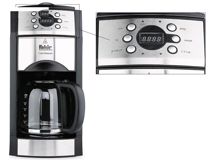 قهوه ساز فکر مدل COFFEE PASSION