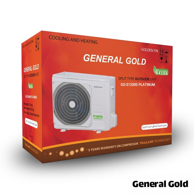 کولر گازی اسپلیت 12000 اینورتر جنرال گلد مدل پلاتینیوم
