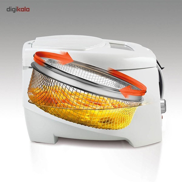 سرخ کن دلونگی مدل RotoFry F38436 و هدیه جاروبرقی فلر مدل VC207