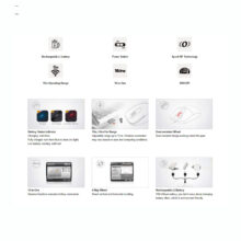 ماوس بی سیم ای فورتک مدل G11-760N