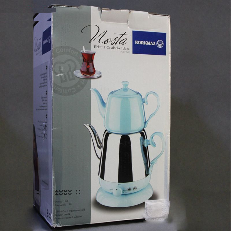 چای ساز کرکماز مدل Nosta Turkuaz کد A339-03