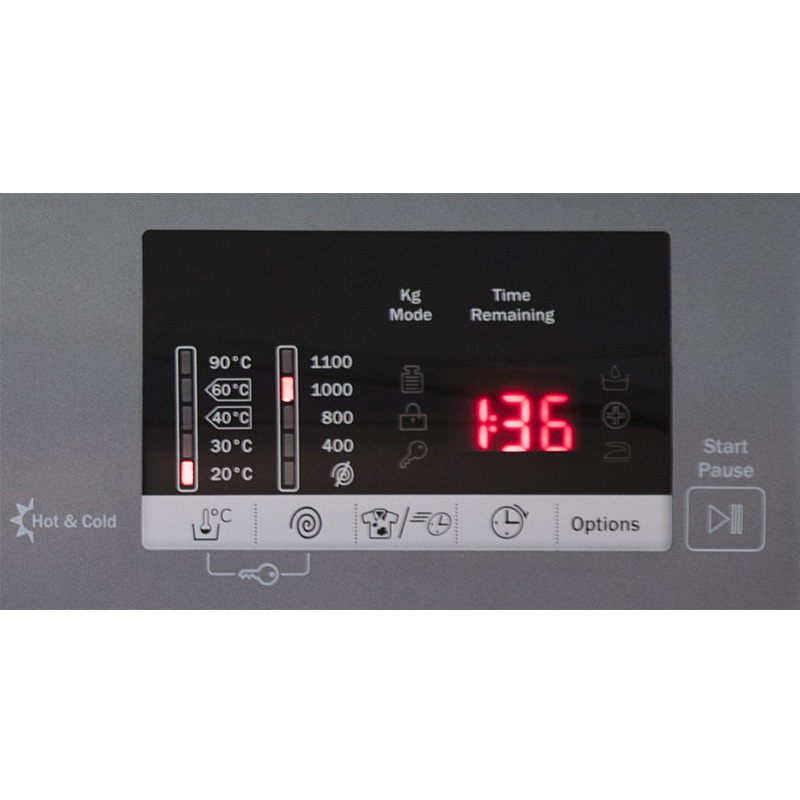 ماشین لباسشویی زیرووات مدل OZ -1272 ظرفیت 7 کیلوگرم