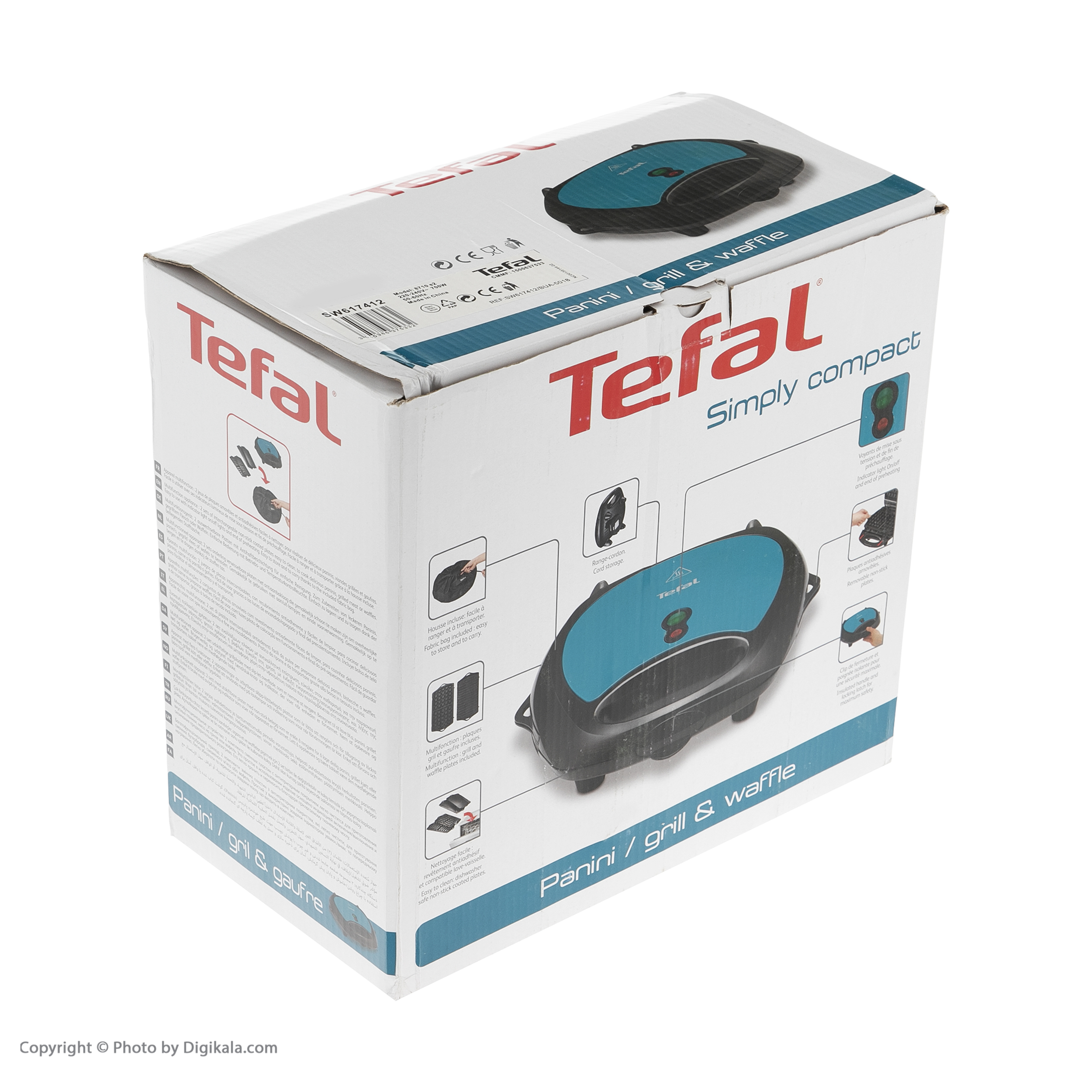 وافل ساز تفال مدل 8710 S2