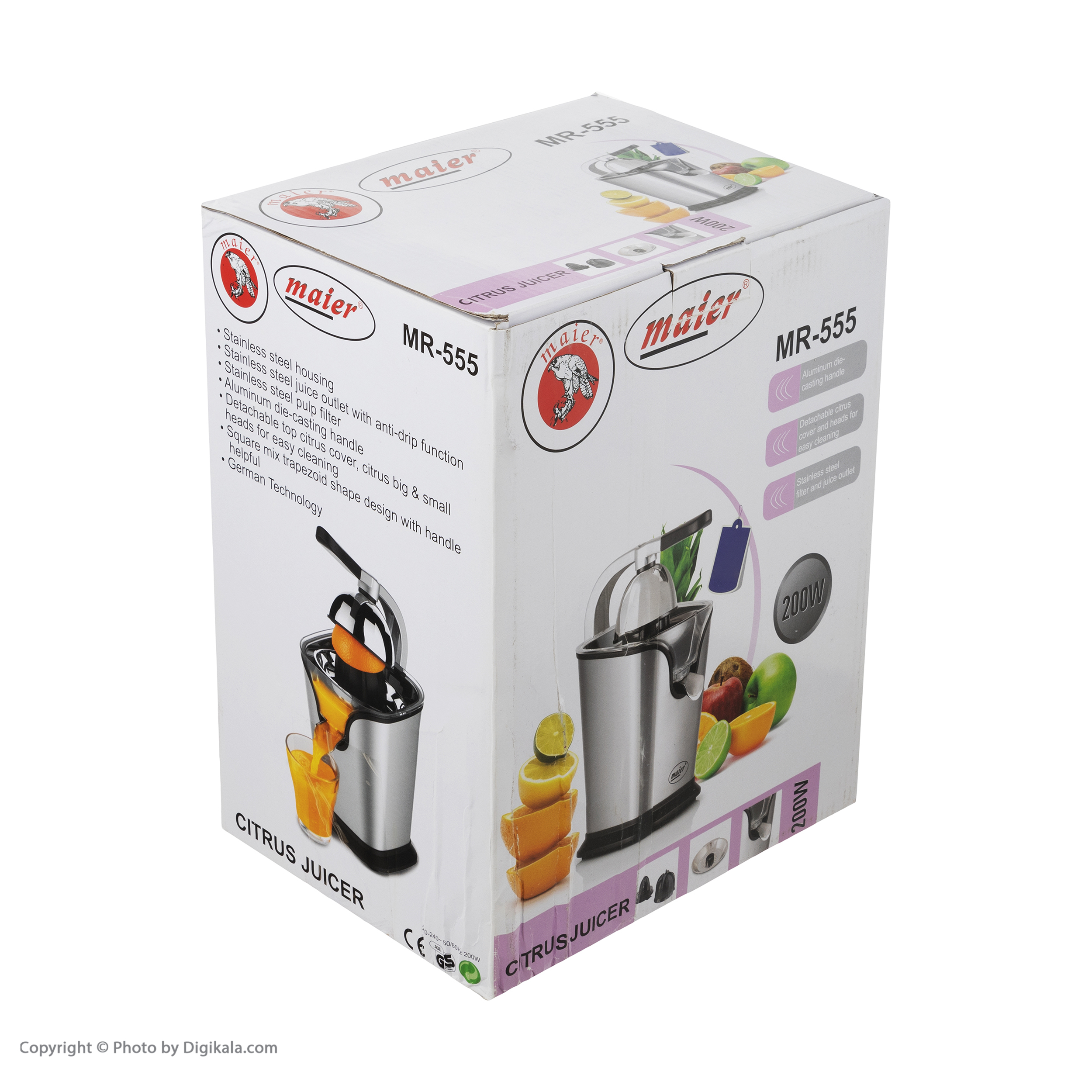 آب مرکبات گیری مایر مدل MR-555