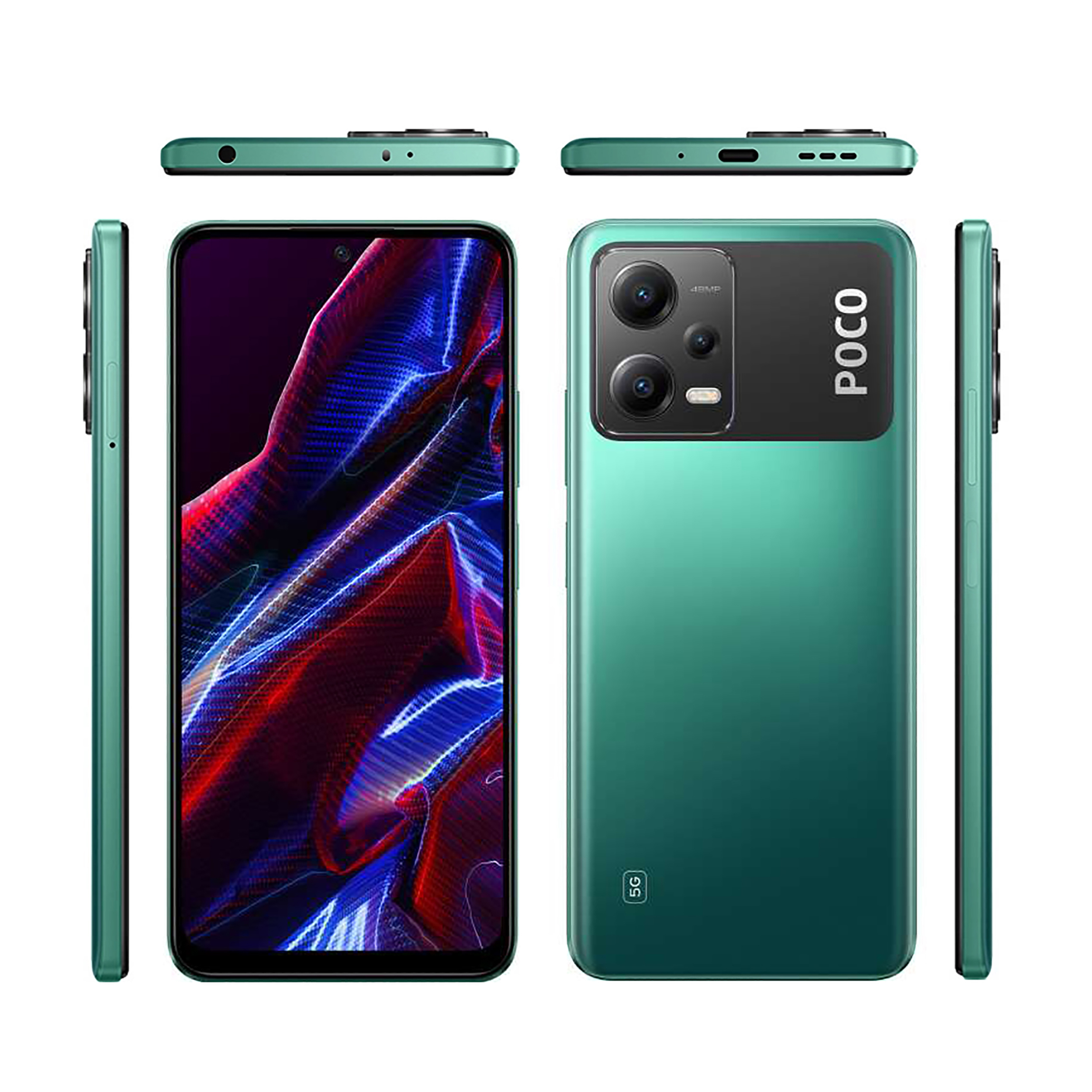 گوشی موبایل شیائومی مدل Poco X5 5G دو سیم کارت ظرفیت 256 گیگابایت و رم 8 گیگابایت - گلوبال