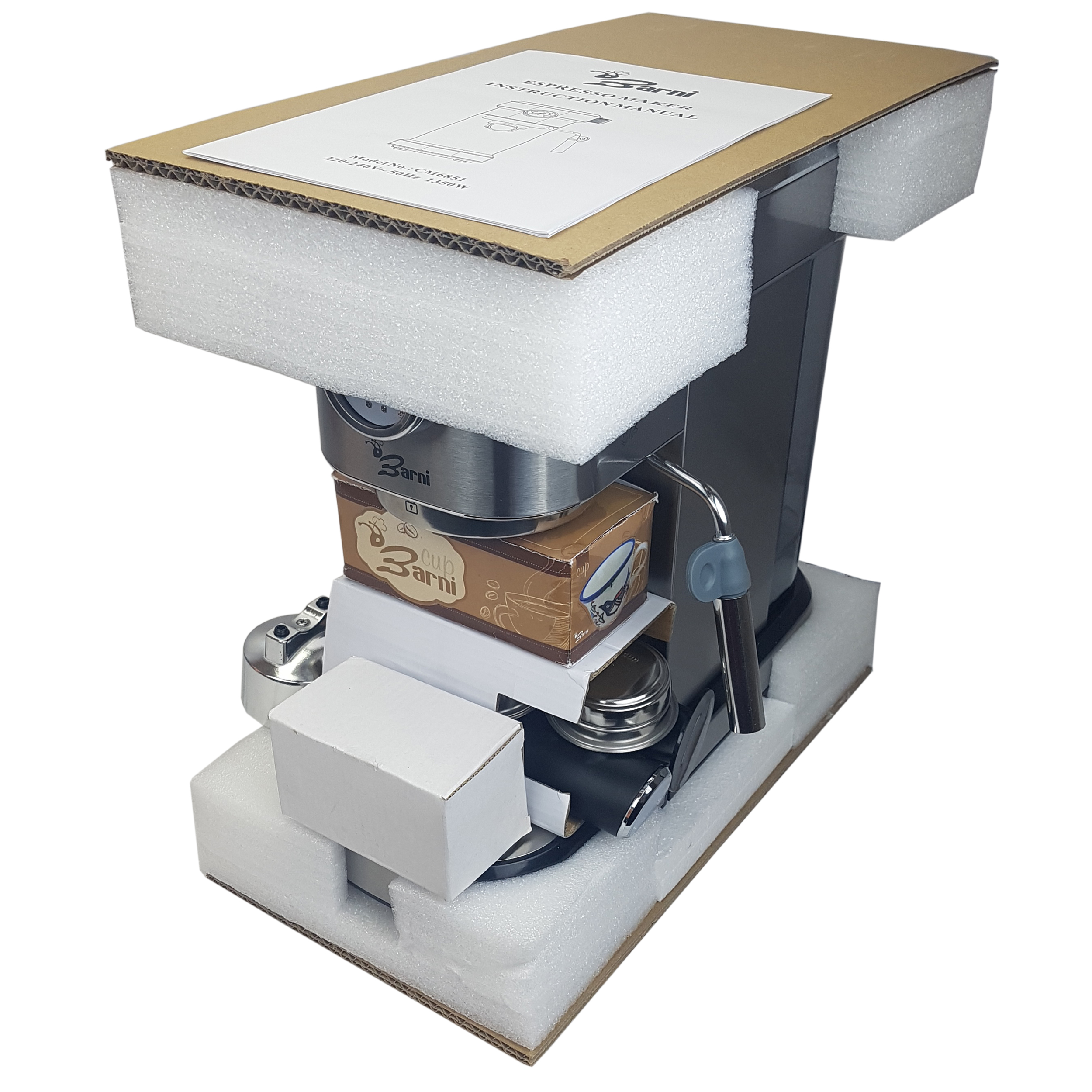 اسپرسوساز بارنی مدل CM6851TC