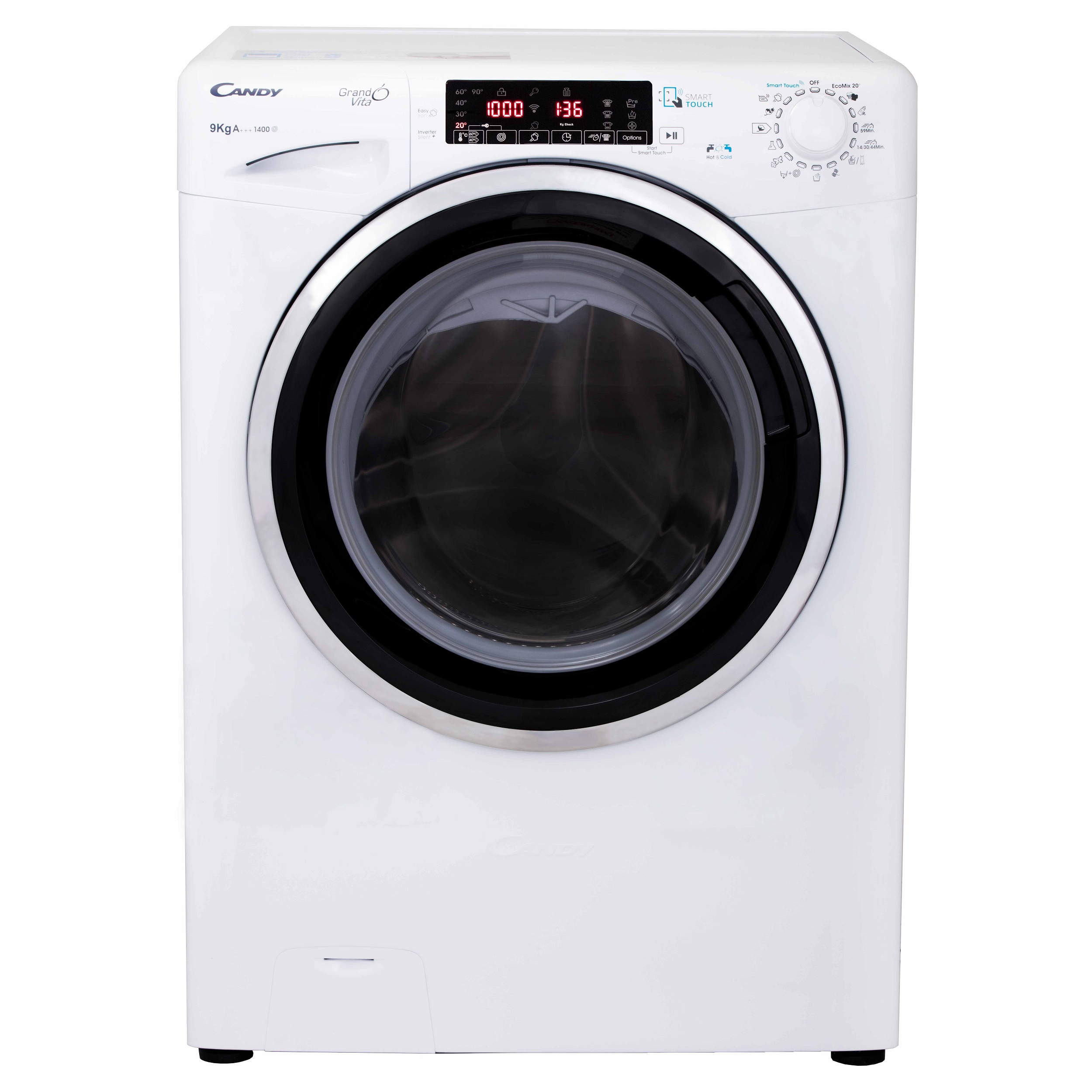 ماشین لباسشویی کندی مدل GVS 1439TH ظرفیت 9 کیلوگرم