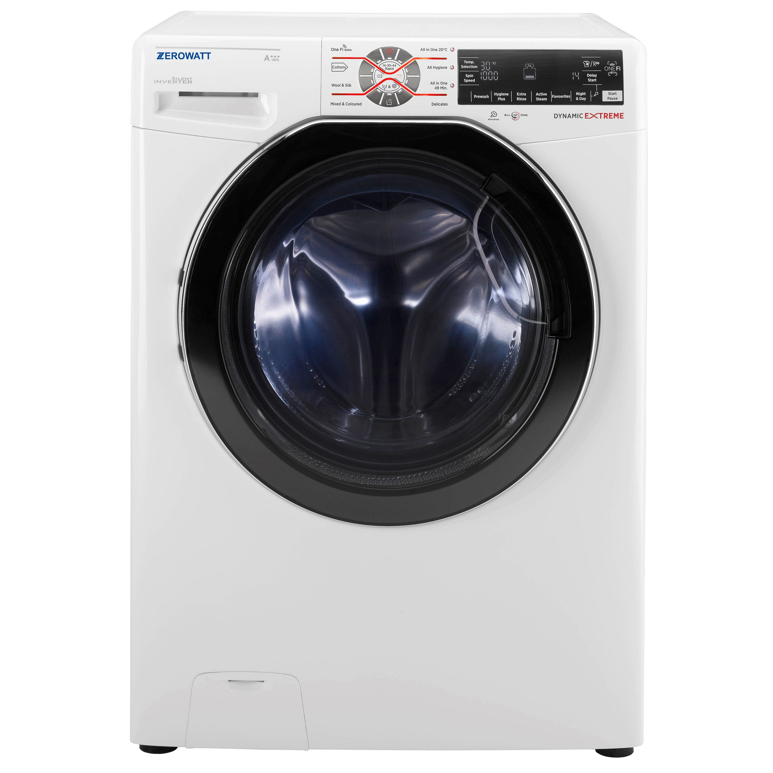 ماشین لباسشویی زیرووات مدل IZ-1493 WIFI ظرفیت 9 کیلوگرم ماشین لباسشویی زیرووات مدل IZ-1493 WIFI ظرفیت 9 کیلوگرم