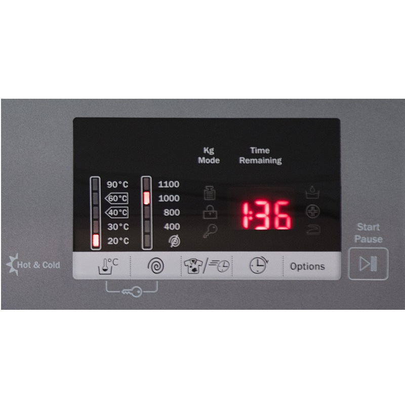 ماشین لباسشویی زیرووات مدل OZ-1174 ظرفیت 7 کیلوگرم