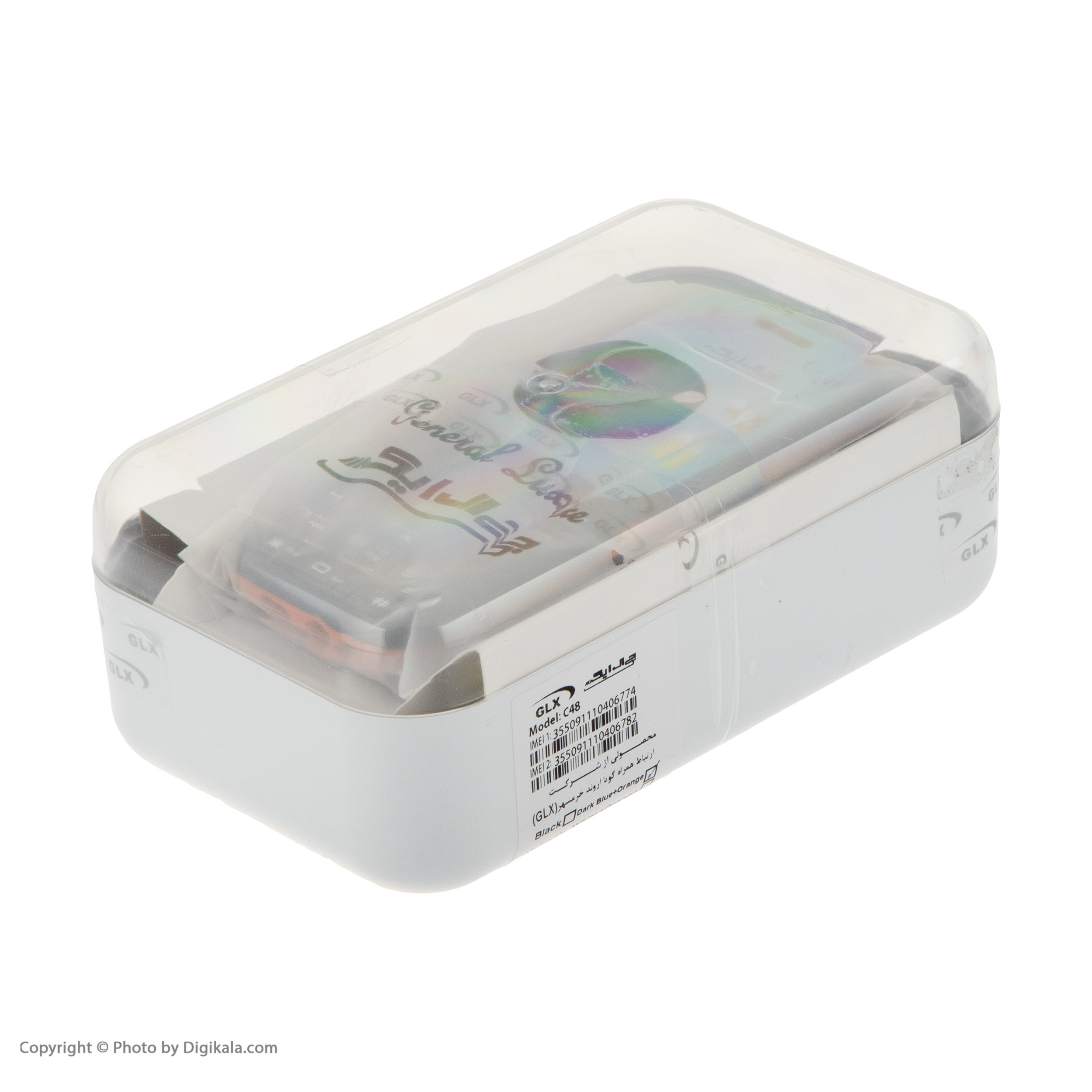 گوشی موبایل جی ال ایکس مدل C48 دو سیم کارت