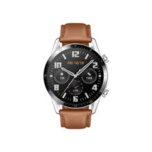 ساعت هوشمند هوآوی مدل WATCH GT 2 LTN-B19 46 mm بند چرمی