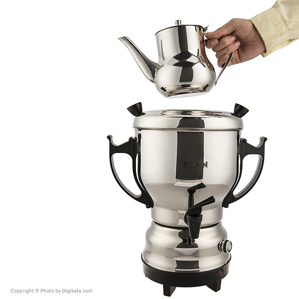 سماور برقی پلان مدل 8011 ظرفیت 3 لیتر