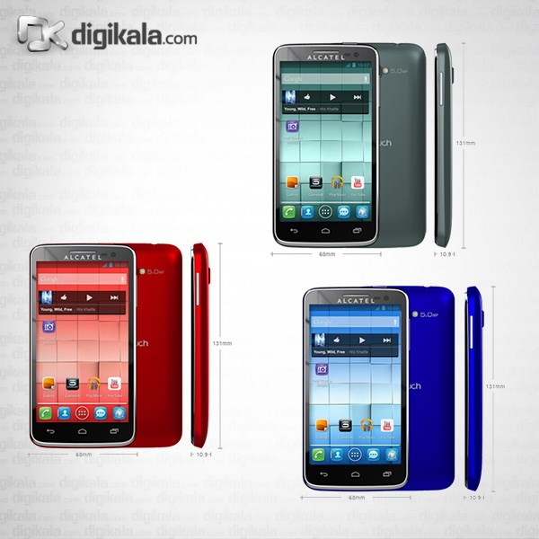 گوشی موبایل آلکاتل مدل One Touch X Pop 5035D دو سیم‌کارت