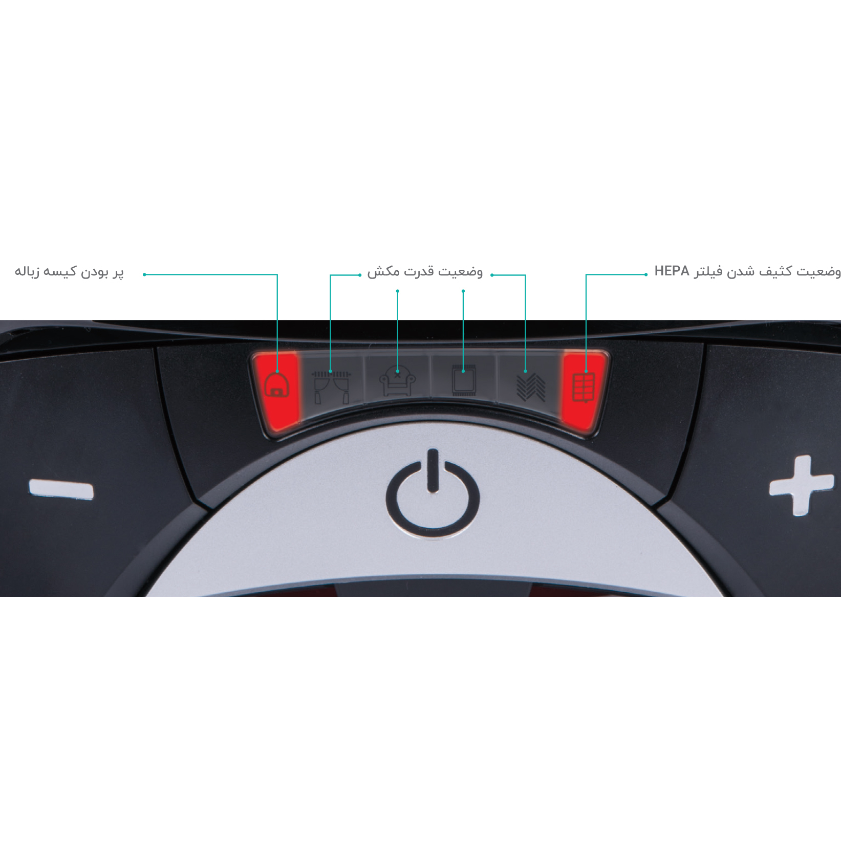 جاروبرقی 2100 وات دوو مدل DVC-LH22B