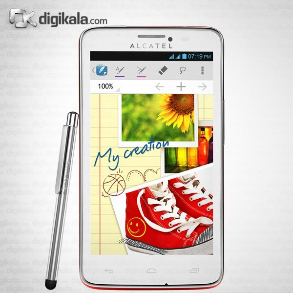 گوشی موبایل آلکاتل وان تاچ اسکرایب ایزی 8000D