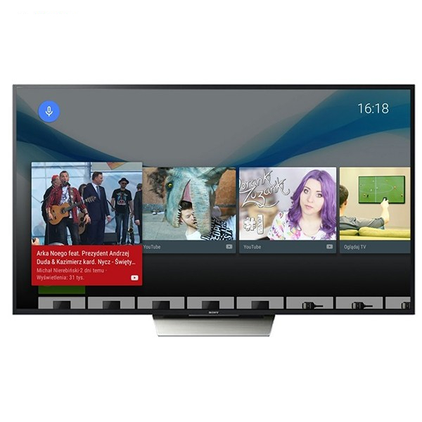 تلویزیون هوشمند ال ای دی سونی سری BRAVIA مدل KD-55X8500D سایز 55 اینچ