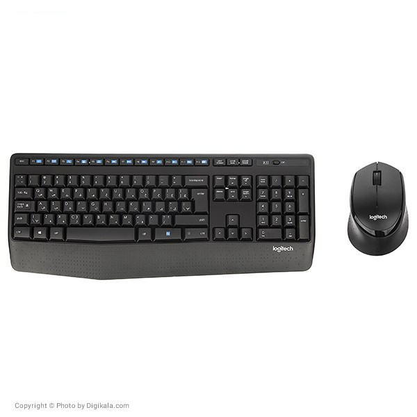 کیبورد و ماوس بی سیم لاجیتک مدل MK345 با حروف فارسی
