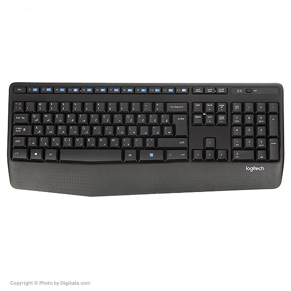 کیبورد و ماوس بی سیم لاجیتک مدل MK345 با حروف فارسی