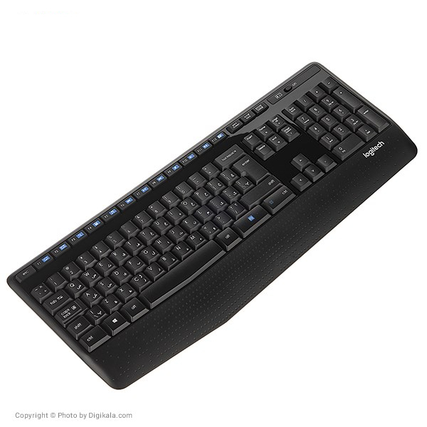 کیبورد و ماوس بی سیم لاجیتک مدل MK345 با حروف فارسی