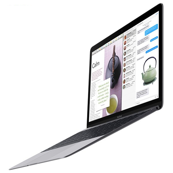 لپ تاپ 12 اینچی اپل مدل MacBook MLH72 2016 با صفحه نمایش رتینا