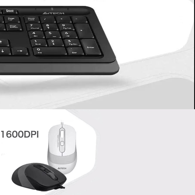 کیبورد و ماوس ای فورتک مدل F_1O1O