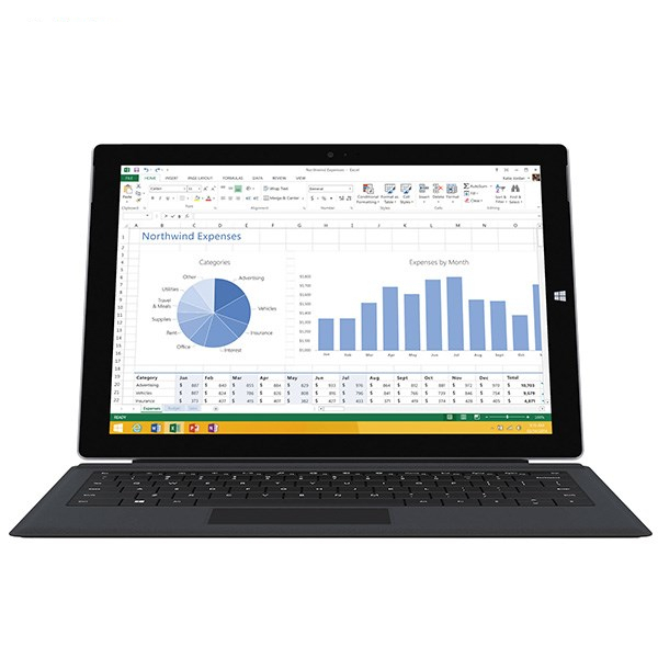 تبلت مایکروسافت مدل Surface Pro 3 - A به همراه کیبورد ظرفیت 512 گیگابایت