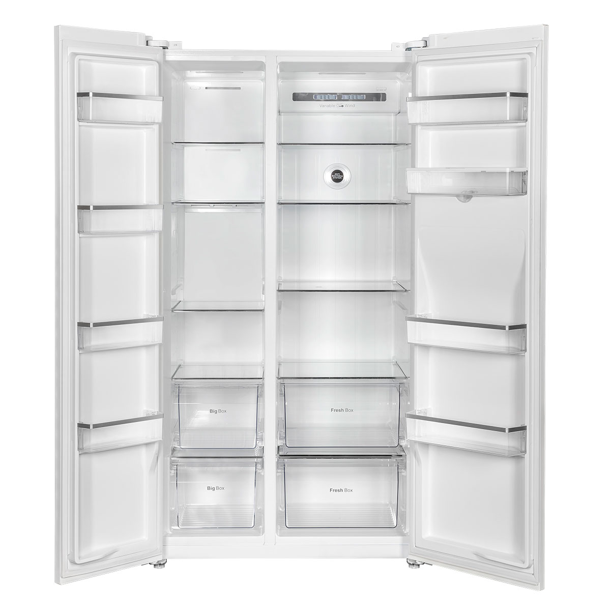 یخچال و فریزر ساید بای ساید 30 فوت ایکس ویژن مدل TS665-AWD/ASD