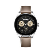 ساعت هوشمند هواوی مدل WATCH Buds شمارش ضربان قلب، پایش وضعیت خواب، دارای هدفون داخلی با بند چرمی