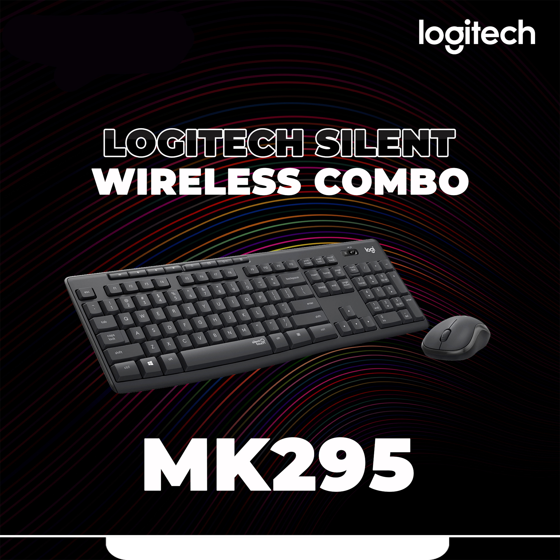 کیبورد و ماوس بی‌سیم لاجیتک مدل MK295