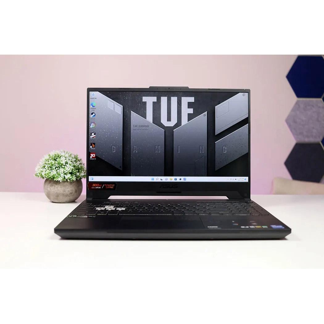 لپ تاپ 15.6 اینچی ایسوس مدل TUF Gaming F15 FX507VV-LP186W-i7 13620H-16GB DDR5-512GB SSD-RTX4060-FHD