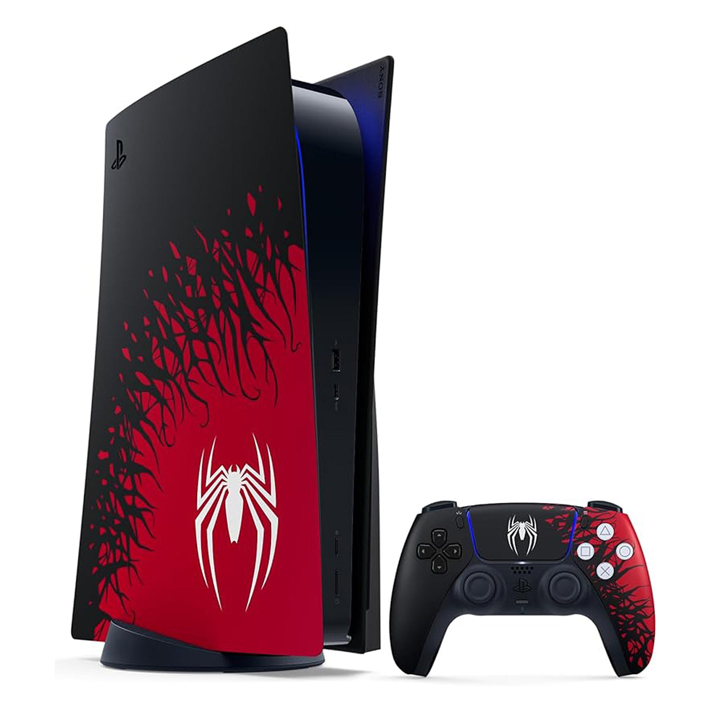 کنسول بازی سونی مدل PlayStation 5 Marvels Spider-Man 2 Limited Edition ظرفیت 825 گیگابایت