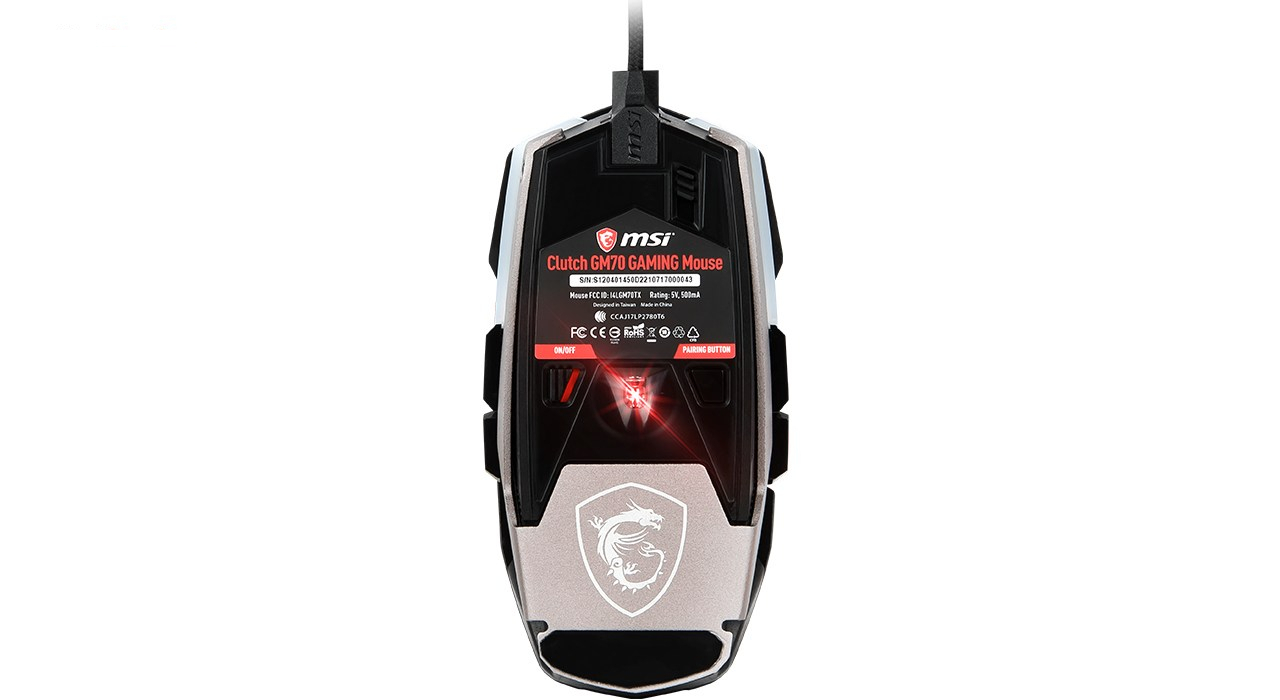 ماوس مخصوص بازی ام اس آی مدل Clutch GM70