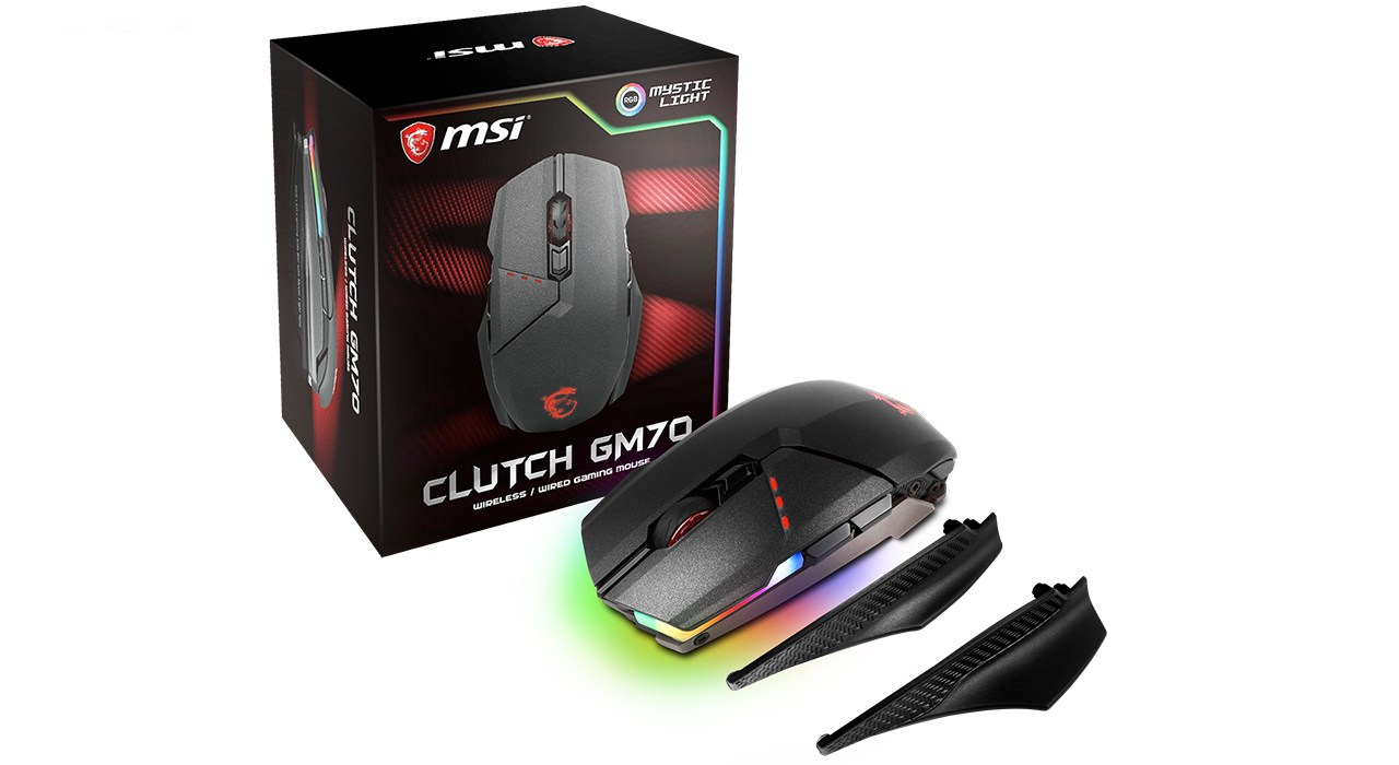 ماوس مخصوص بازی ام اس آی مدل Clutch GM70