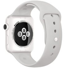 ساعت هوشمند اپل واچ سری 2 مدل 42mm Ceramic Case with Cloud Sport Silicone Band