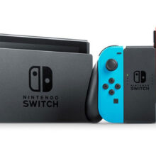 کنسول بازی نینتندو مدل Switch Neon Blue and Neon Red Joy-Con