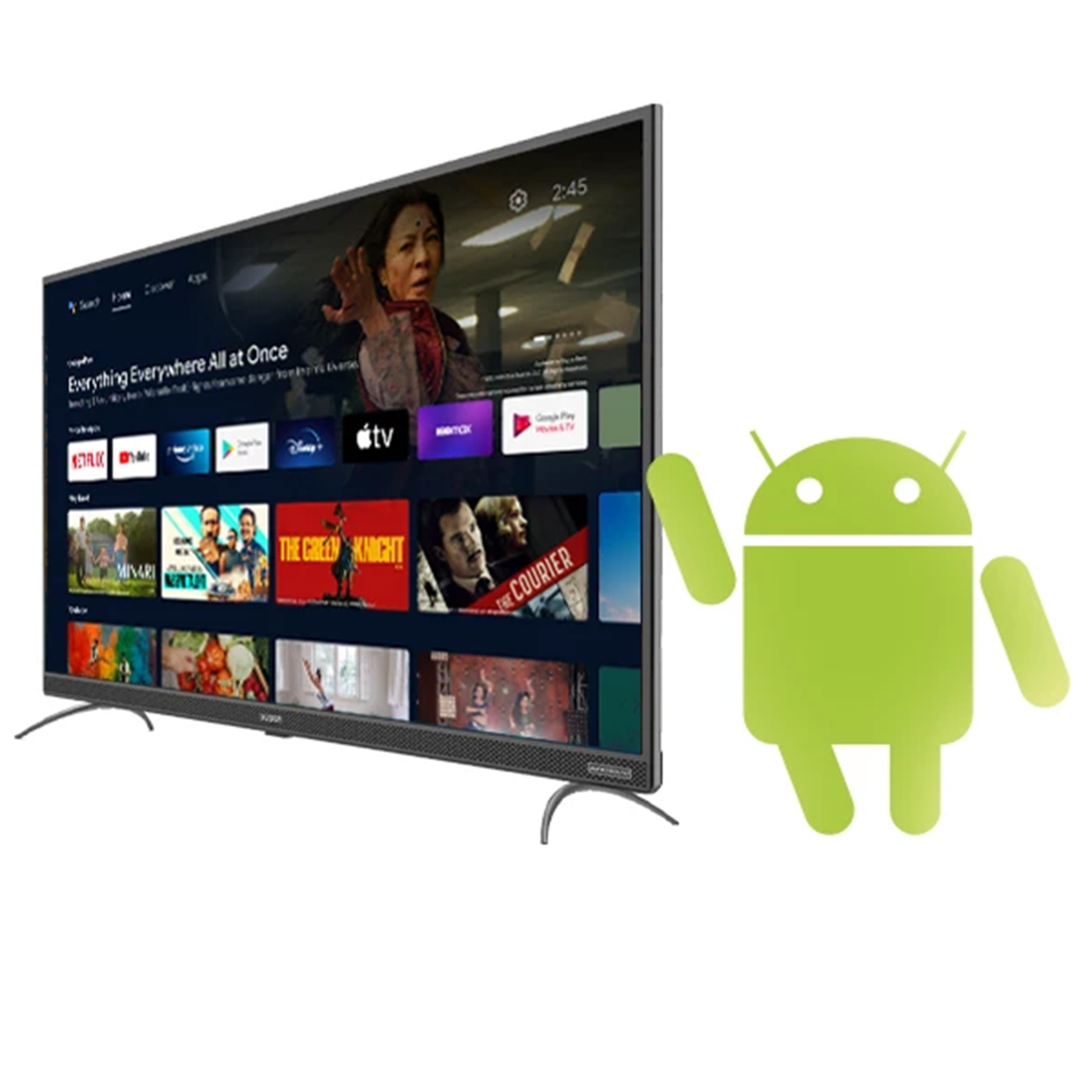 تلویزیون ال ای دی هوشمند ایکس ویژن مدل 43XT785 سایز 43 اینچ