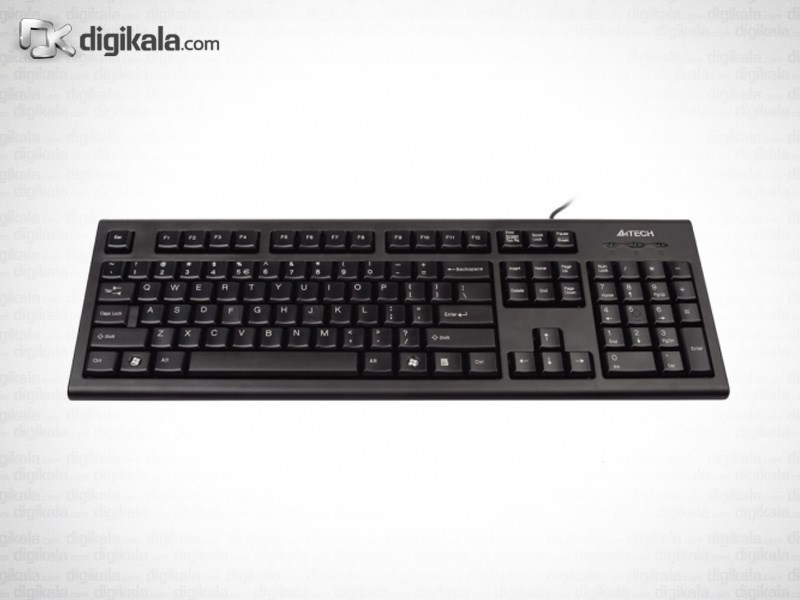 کیبورد و ماوس باسیم ای فورتک مدل KR-8520D